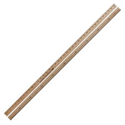 Learning Advantage 39 Wooden Yard/Meter Sticks, Beige, 6/Bundle (CTU7605-6)