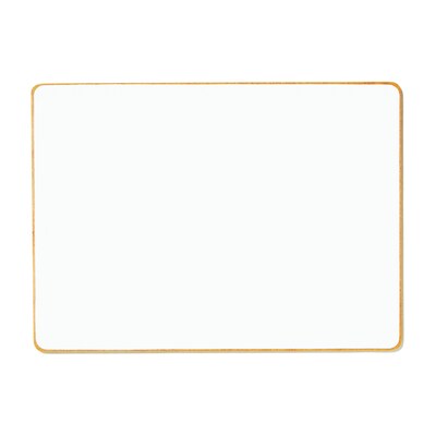 Dowling Magnets Double-Sided Plastic Dry-Erase Whiteboard, 12 x 8.75, Pack of 6 (DO-7200000-6)