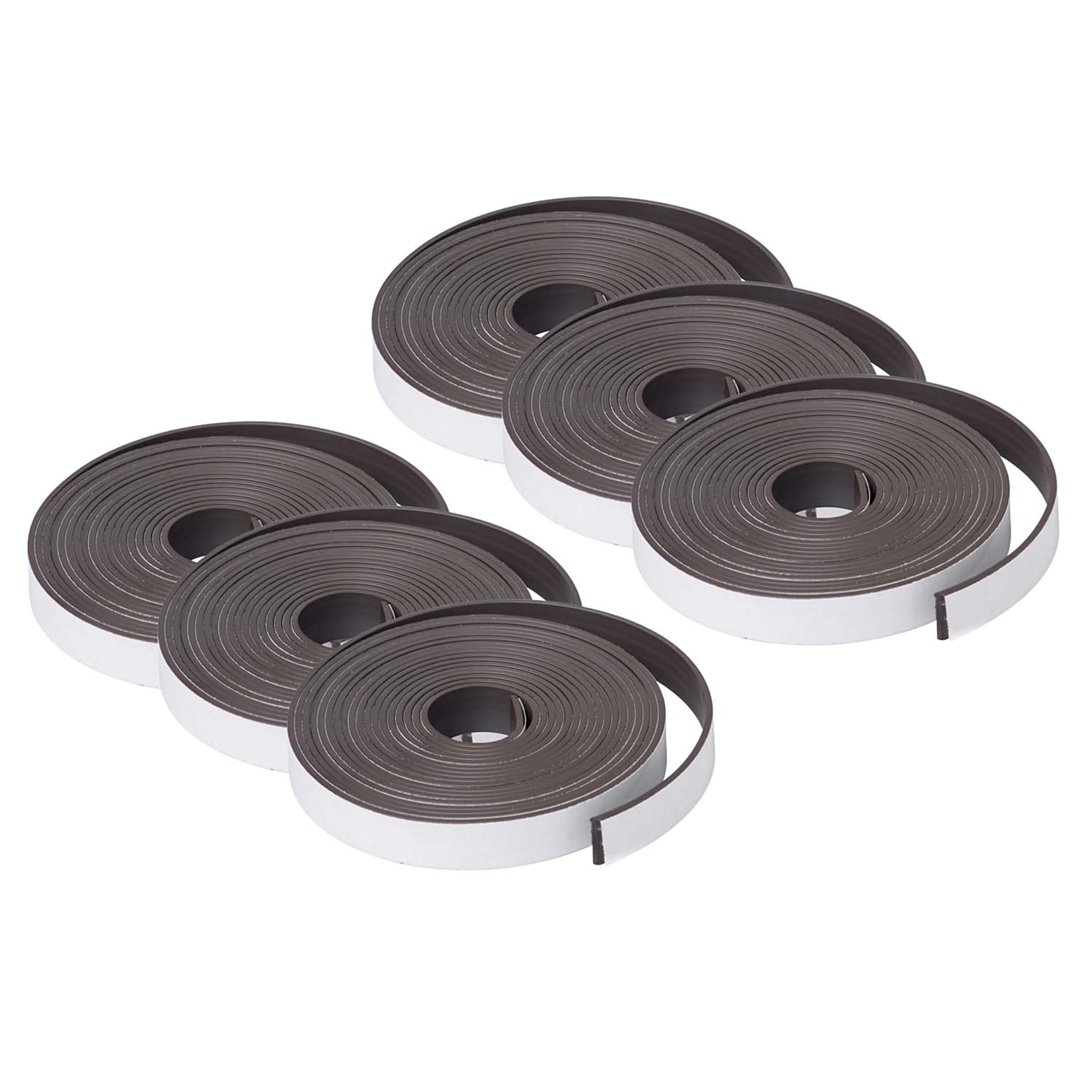 Dowling Magnets® Adhesive Magnet Strip Roll, 0.5 x 10, 6 Rolls (DO-735003-6)