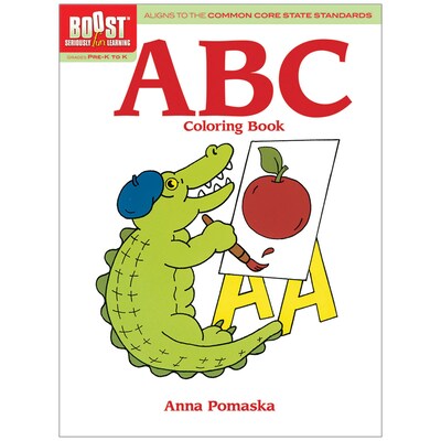 BOOST ABC Coloring Book, Pack of 6 (DP-493962-6)