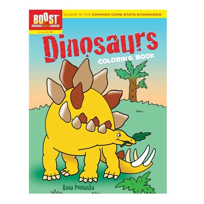 BOOST Dinosaurs Coloring Book, Pack of 6 (DP-494152-6)