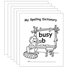 Edupress My Own Books My Spelling Dictionary, Pack of 6 (EP-111-6)