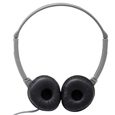 HamiltonBuhl SchoolMate Personal Stereo Headphone with Leatherette Cushions, Pack of 2 (HECMS2L-2)