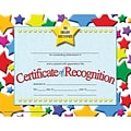 Hayes Publishing Certificate of Recognition, 30 Per Pack, 3 Packs (H-VA637-3)
