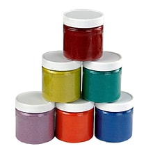 Hygloss Colored Sand, Grade PK+, 6 Colors Per Pack, 2 Packs (HYG29606-2)
