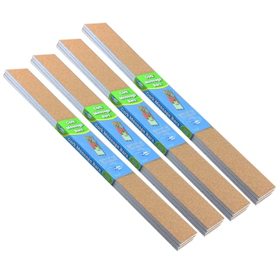 Flipside Products Cork Message Bars, 2 x 20, 3 Per Pack, 4 Packs (FLP10060-4)