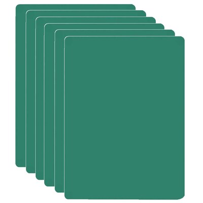 Flipside Green Chalk Board, Frameless, 9.5 x 12, Pack of 6 (FLP10109-6)