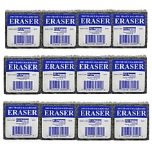 Flipside Products Student Eraser, Assorted Colors, 12 Per Pack, 2 Packs (FLP30009-2)