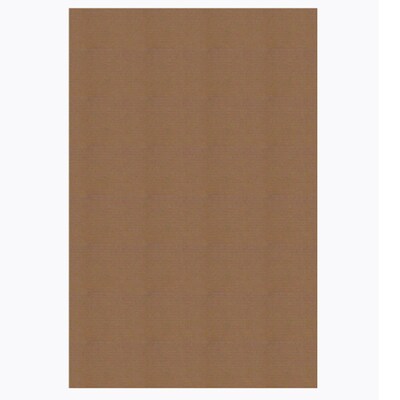 Flipside Kraft E-Flute Corrugated Sheets, 32 x 40, Brown, Pack of 25 (FLP32404)