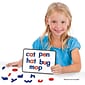 Junior Learning® 1.6" Magnetic Rainbow Letters, Red/Blue, 62 Per Pack, 3 Packs (JRL196-3)