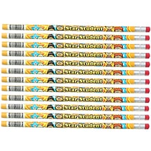 Moon Products Star Student Pencils, 12/Pack, 12 Packs (JRM2113B-12)