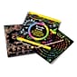 Melissa & Doug Scratch Art Doodle Pad, 5.5" x 5.5" , Multicolor, Pack of 3 (LCI5947-3)