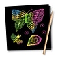 Melissa & Doug Scratch Art Doodle Pad, 5.5" x 5.5" , Multicolor, Pack of 3 (LCI5947-3)