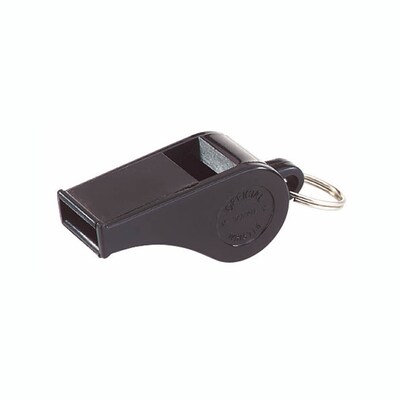 Martin Sports Plastic Whistles, Black, 12/Pack, 3 Packs/Bundle (MASP20-3)