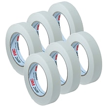 3M® 1 in x 60 yds., Masking Tape, White, 6 Rolls (MMM260024A-6)