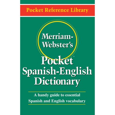 Merriam-Webster Pocket Spanish-English Dictionary, 3/Pack