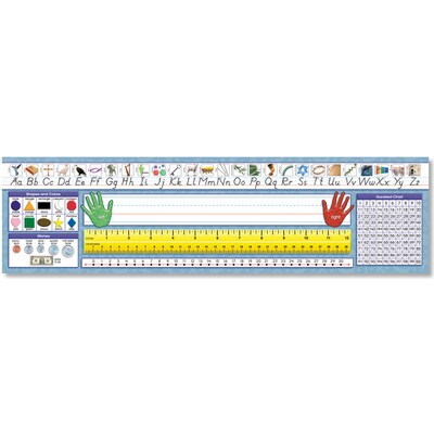 North Star Teacher Resources Traditional Manuscript Primary Desk Plates, 19 x 5, 36 Per Pack, 3 Pa