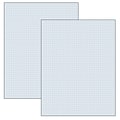 Pacon® 8.5 x 11, Graphing Paper, White, 500 Sheets Per Pack, 2 Packs (PAC2411-2)