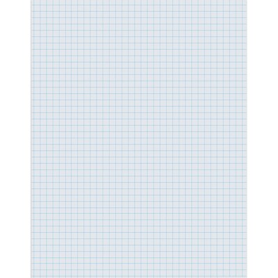 Pacon® 8.5 x 11, Graphing Paper, White, 500 Sheets Per Pack, 2 Packs (PAC2411-2)