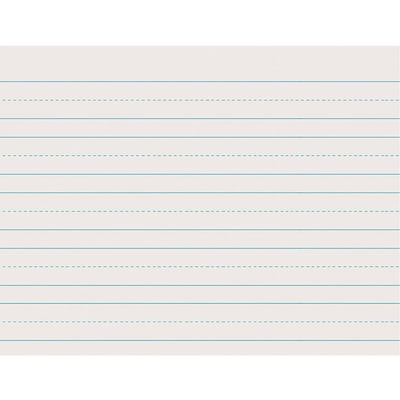 Pacon® Skip-A-Line Handwriting Paper, 11 x 8.5, Newsprint, White (PAC2631-5)