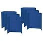 Pacon Corrugated Cardboard Presentation Board, 48" x 36", Blue, 6 Pack (PAC3767-6)