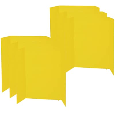 Pacon Presentation Board, 48 x 36, Yellow, 6/Pack (PAC3769-6)