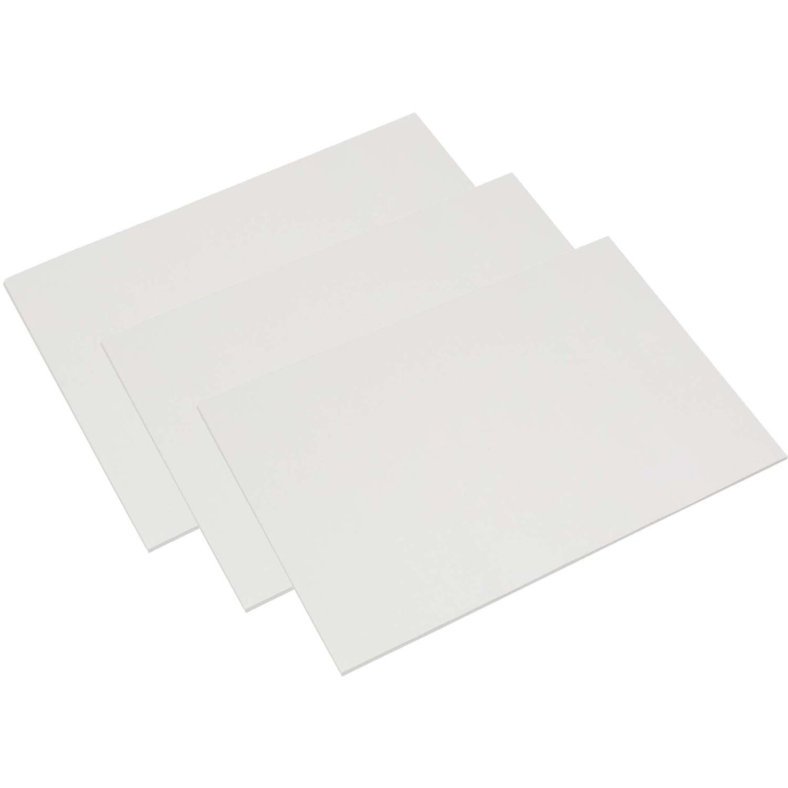 Art Street Fingerpaint Paper, White, 100 Sheets/Pack, 3 Packs (PAC5316-3)