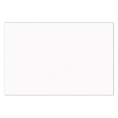 Prang 12" x 18" Construction Paper, Bright White, 100 Sheets/Pack, 5 Packs (PAC8708-5)
