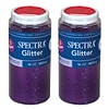 Spectra® Glitter, Purple, 1 lb. Per Jar, 2 Jars (PAC91730-2)
