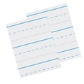 Zaner-Bloser 10.5 x 8 Sulphite Handwriting Paper, Dotted Midline, White, 500 Sheets Per Pack, 2 Pa