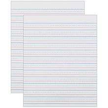 Zaner-Bloser Sulphite Handwriting Paper, 500 Sheets/Pack, 2/Packs (PACZP2413-2)