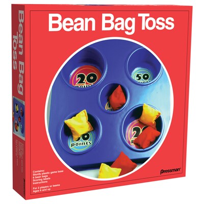 Pressman Bean Bag Toss Game, Assorted Materials, Multicolored (PRE208812-2)