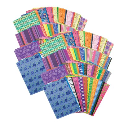 Roylco® Decorative Hues Paper, 5.5 x 8.5, Multicolor, 192 Sheets Per Pack, 2 Packs (R-15203-2)