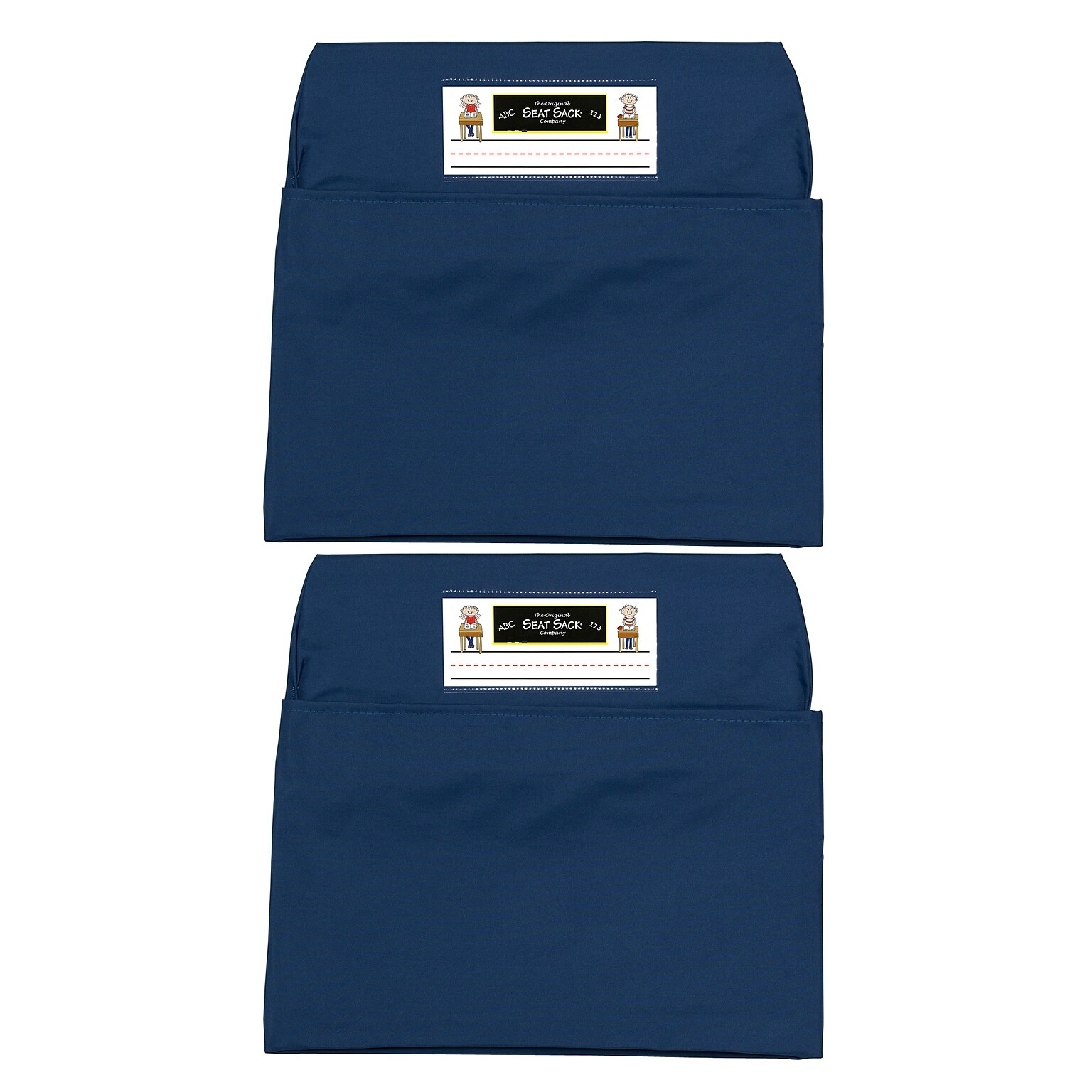 Seat Sack® Laminated Fabric Small Seat Sack, 12, Blue, 2/Bundle (SSK00112BL-2)