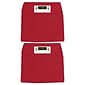 Seat Sack® Laminated Fabric Small Seat Sack, 12", Red, 2/Bundle (SSK00112RD-2)