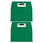 Seat Sack® Laminated Fabric Standard Seat Sack, 14", Green, 2/Bundle (SSK00114GR-2)