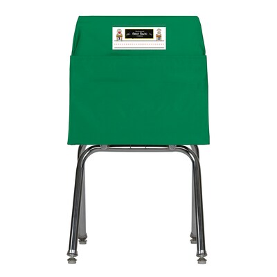 Seat Sack® Laminated Fabric Standard Seat Sack, 14, Green, 2/Bundle (SSK00114GR-2)