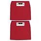 Seat Sack Laminated Fabric Standard Seat Sack, 14", Red, 2/Bundle (SSK00114RD-2)