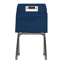 Seat Sack® Laminated Fabric Medium Seat Sack, 15, Blue, 2/Bundle (SSK00115BL-2)