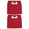 Seat Sack® Laminated Fabric Medium Seat Sack, 15, Red, 2/Bundle (SSK00115RD-2)
