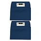Seat Sack® Laminated Fabric Large Seat Sack, 17", Blue, 2/Bundle (SSK00117BL-2)