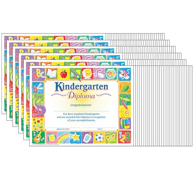 TREND 8.5 x 11 Classic Kindergarten Diploma (T-17002-6)