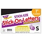 TREND 1" STICK-EZE® Stick-On Letters, Black, 324 Pieces Per Pack, 6 Packs (T-1785-6)
