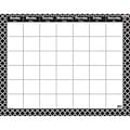 TREND Moroccan Black Wipe-Off Calendar, Monthly, Pack of 6 (T-27023-6)