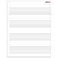 Trend Music Staff Wipe-Off Chart Laminated Paper Dry-Erase Whiteboard, 17" x 22", 6/Pack (T-27304-6)