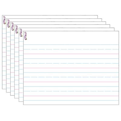 TREND Handwriting Paper Wipe-Off® Chart, 17 x 22, Pack of 6 (T-27307-6)