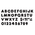 TREND 4 Casual Uppercase Ready Letters, Black, 71/Pack, 6 Packs (T-465-6)