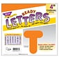TREND 4" Casual Uppercase Ready Letters®, Orange, 71 Per Pack, 6 Packs (T-475-6)