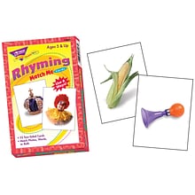 TREND Rhyming Words Match Me Cards, 6 Packs (T-58007-6)