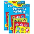 TREND Seasons & Holidays Stinky Stickers Variety Pack, 435 Per Pack, 2 Packs (T-580-2)